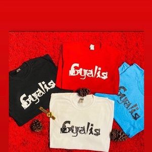 T-shirt small, medium, large